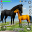 Virtual Wild Horse Family Game