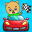 Bimi Boo Car Games for Kids